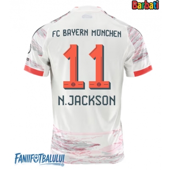 Bayern Munich Nicolas Jackson #11 Tricou Fotbal Replică 2025-26 Barbati Deplasare